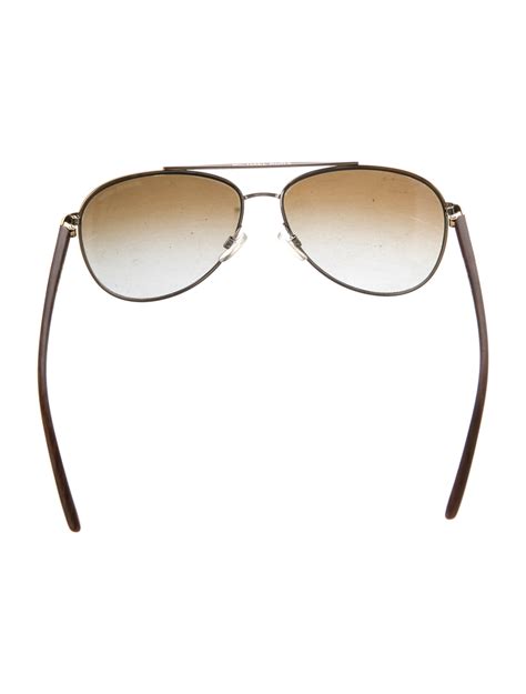 michael kors sunglasses brown sunglasses accessories mic29752 the realreal