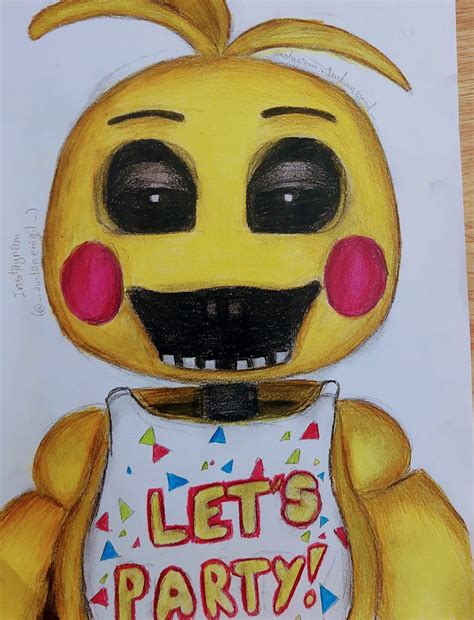 Toy Chica Drawing Five Nights At Freddys Amino