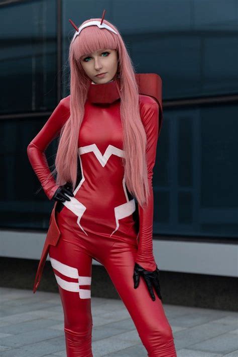 Darling In The Franxx Zero Two Red Suit Cosplay Costume Cosplayclass
