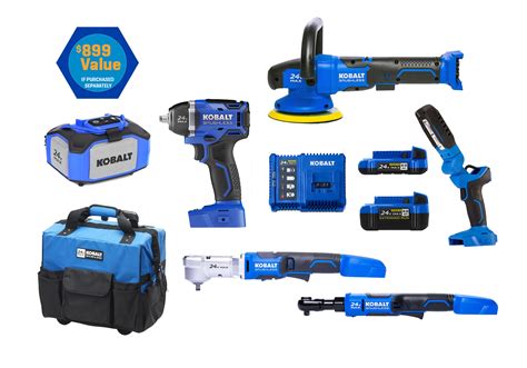 Kobalt 24 Volt Power Tool Combo Kits At