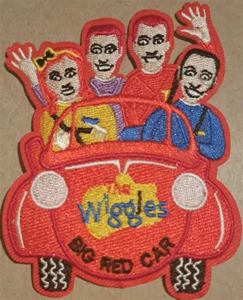 The Wiggles Big Red Car Embroidered Iron On Patch 595 Picclick