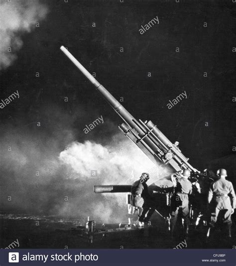 Deutsche Flak 1943 Stockfotografie Alamy
