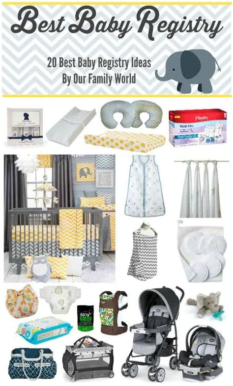 Must Haves And Nice To Haves For Your Baby Registry