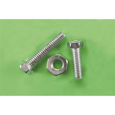 The nut in the threaded bolt and nut invented besson in france was probably a simple square block of wood with a hole in the middle, probably tightened with a piece of rope wrapped tightly around it to act as a wrench. 240 Piece Nut and Bolt Assortment