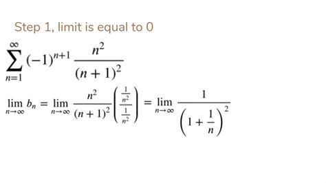 Alternating Series Test Example 2 Youtube