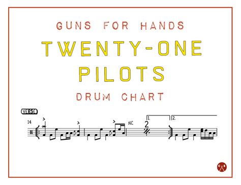 Guns For Hands Twenty One Pilots Drum Chart — Cypress Bartlett