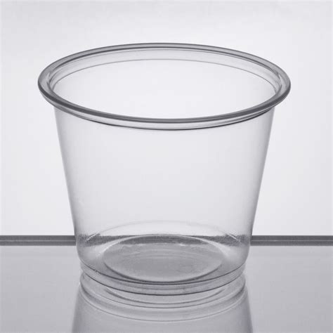 Choice 55 Oz Clear Plastic Souffle Cup Portion Cup 100pack