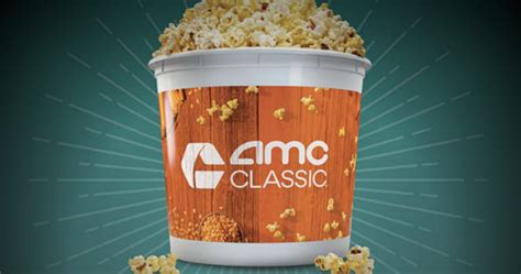 Amcs Popcorn Bucket Is The Perfect Snack Option For Movie Lovers