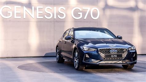 2018 Genesis G70 Sports Sedan Goes Official Looks Fairly Premium