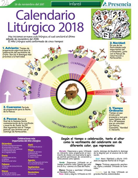 ® Blog Católico Gotitas Espirituales ® Calendario LitÚrgico