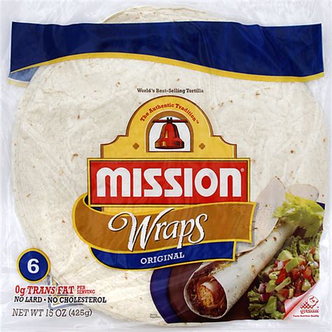 Mission Wraps Original Hispanic Foodtown