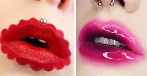 The 17 Most Unusual Lipstick Trends Of All Time