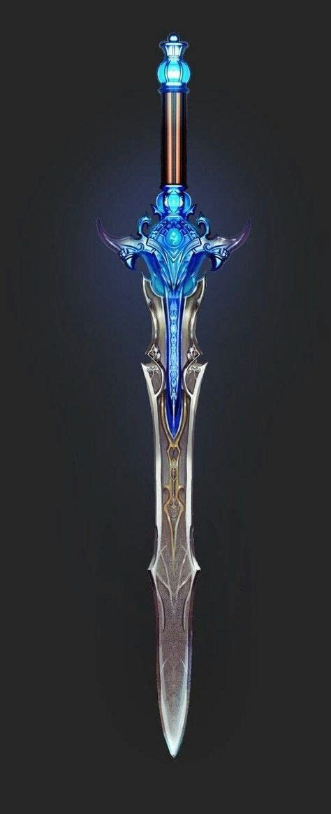 10 Blue Sword Ideas Sword Design Sword Fantasy Sword