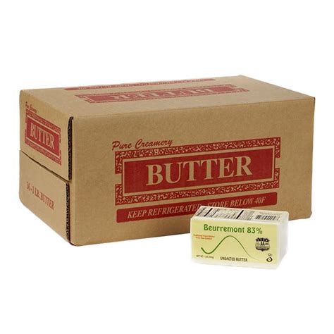 Beurremont Tourage Butter In Sheets 82 22lbbox Of 10 Pastry Depot