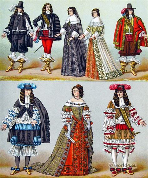 Reign Louis Xiv French Fashion History Modegeschichte Barock Mode Kleidung