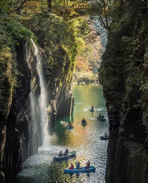 We Are Sharing This Beautiful Shot Of Takachiho Gorge In Northern