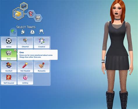 Ts4 Emo Trait Sims 4 Sims 4 Traits Sims Traits