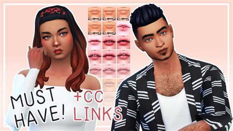 Must Have Cas Presets Skin Details And More Cc Links The Sims 4