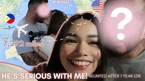 Meeting My Ldr Bf After A Year Filipinaand Filipino American Couple Ldr Story Youtube