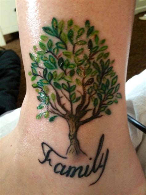 My family tree tattoo. Love it! | Family tree tattoo, Tattoos for guys