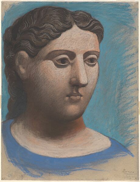 Pablo Picasso Head Of A Woman The Metropolitan Museum Of Art