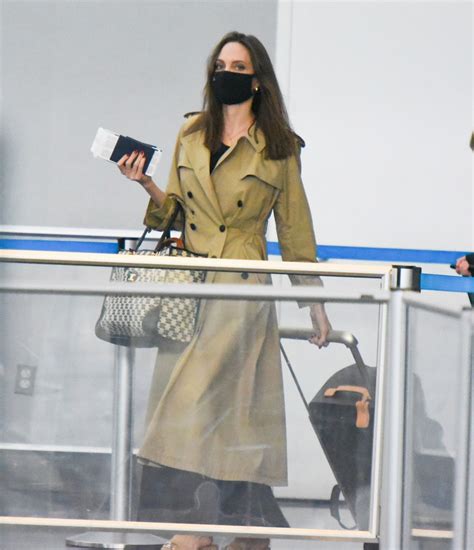 Angelina Jolie Arrives At Jfk Airport In New York 06112021 Hawtcelebs