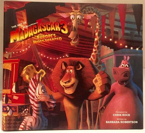 The Art Of Madagascar 3 Europes Most Wanted Dreamworks Hardcover New