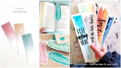Easy to customize · add logo or custom text 73 Cool Homemade DIY Bookmark Design Ideas for Reading ...