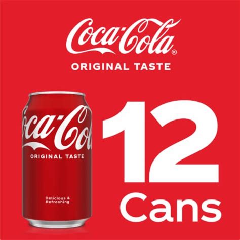 Coca Cola® Soda Cans 12 Pk 12 Fl Oz Kroger
