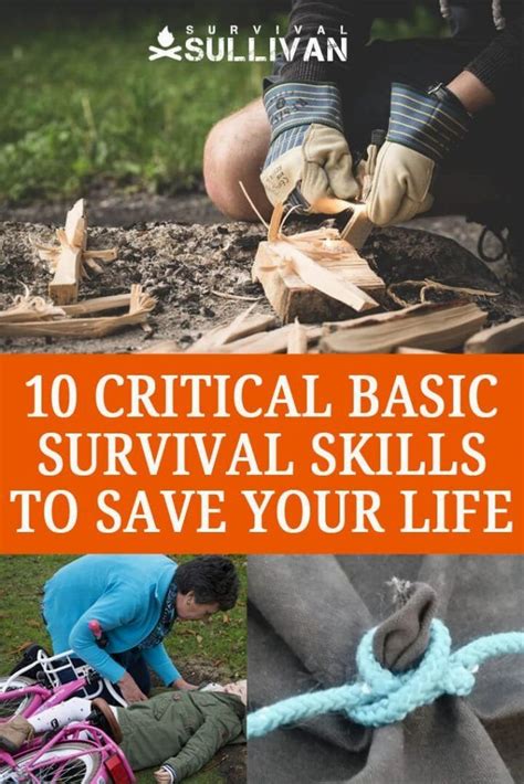 10 critical basic survival skills to save your life survival sullivan in 2020 wilderness