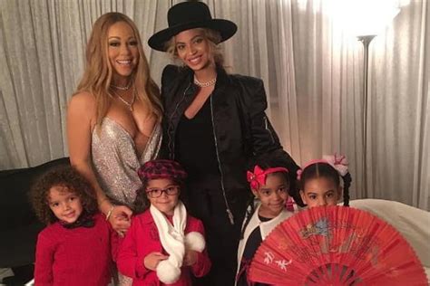 Mariah Carey Et Beyoncé Ont Organisé Une Réunion De Famille Au Sommet