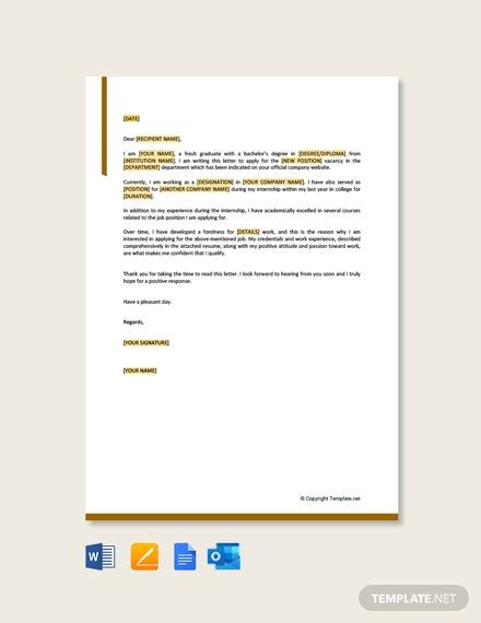 How to write a job application letter? FREE Simple Application Letter for Teacher Job Template ...
