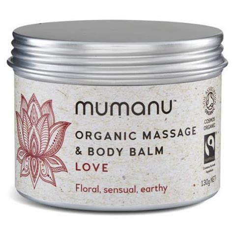 Aromatherapy Organic Massage Oil And Body Balm Love Mumanu