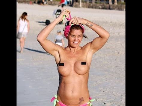 Danniella Westbrook Goes Topless On The Beach In Spain Youtube