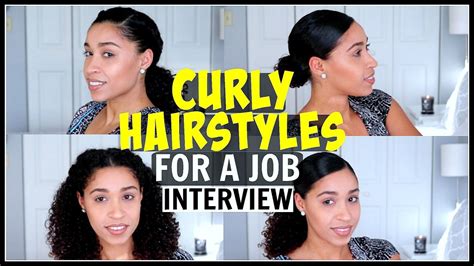To make sure that your hair is appropriate, opt for an adrien grenier hairstyle like the below picture. Curly Hairstyles for a Job Interview | Natural Hair - YouTube