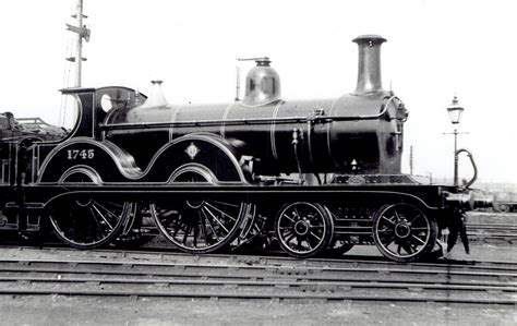 Midland Railway Uk Mr 4 4 0 Steam Locomotive Nr 1745 3296 X 2084