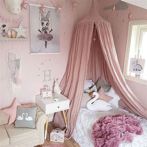 Whether you're decorating your toddler's first big girl room or are doing a makeover for your preteen's room, you're sure to find ideas that will inspire you. 4 Colors Boys Girls Kids Princess Canopy Bed Valance Kids ...