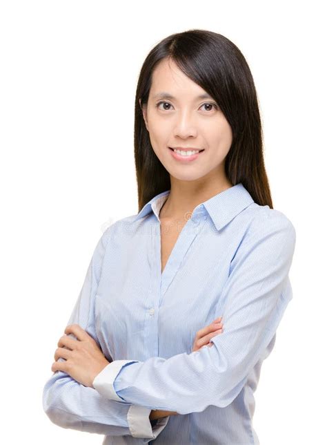 Asian Business Woman Stock Image Image Of Shirt Smile 33932925