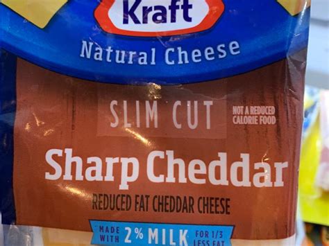 Kraft Cheddar Cheese Slices Nutrition Bios Pics