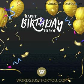 Vector set of anniversary signs, symbols. Happy 50th Birthday Gif - 6273 | Words Just for You ...