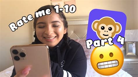 Asking Random People To Rate Me 1 10 Monkey App Part 4 Youtube