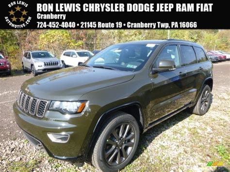 2017 Recon Green Jeep Grand Cherokee Limited 75th Annivesary Edition