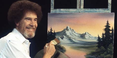 Pin By Elza C On People Bob Ross Miniature Painting The Joy Of Painting