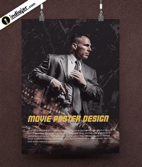 Hollywood Action Movie Poster Free Download Psd Template Indiater