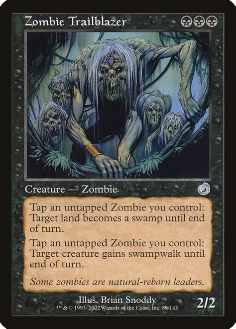 Zombie Trailblazer Tor 89 Magic The Gathering Card