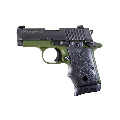 Sig Sauer P238 Army Green Ns 380 Acp Sub Compact 6 Round Pistol Academy