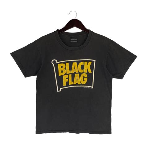 Vintage Black Flag Punk Rock Hardcore Band Rare Promo 2006 Tee Shirt