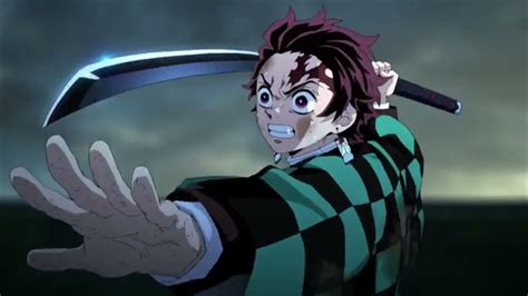 Tanjiro Throw Sword At Akaza In Anger Demon Slayer Mugen Train Youtube