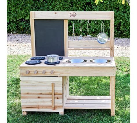 Buy Chad Valley Wooden Mud Kitchen Role Play Toys Argos Mud