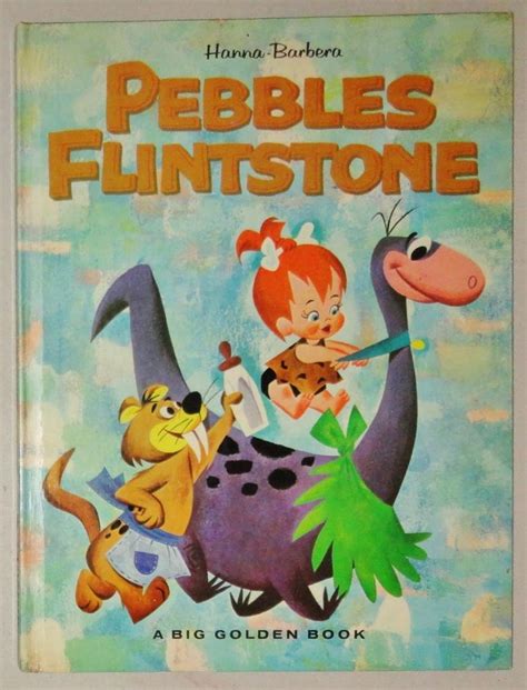 Hanna Barbera Pebbles Flintstone A Big Golden Book Par Lewis Jean